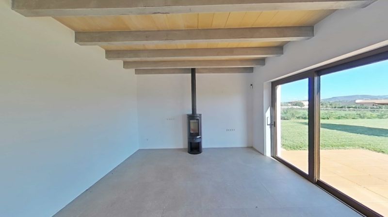 Ebenerdige und unmöblierte Luxusfinca mit allen Extras bei Santanyi- Es LLombards ---  F 150