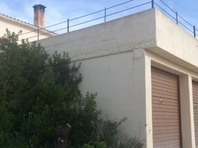 Ebenerdiges Chale mit Pool, Heizung und Meerblick bei Son Carrio  -- CH 63