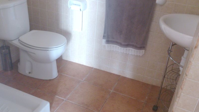 Ebenerdiges Chale mit Pool, Heizung und Meerblick bei Son Carrio  -- CH 63