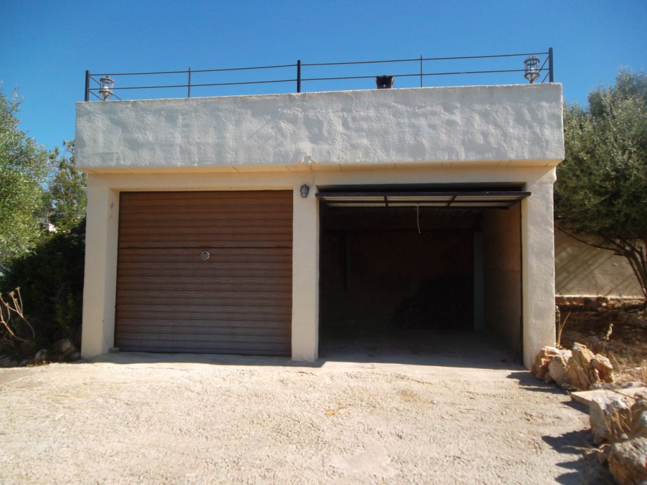 Ebenerdiges Chale mit Pool, Heizung und Meerblick bei Son Carrio  -- CH 63