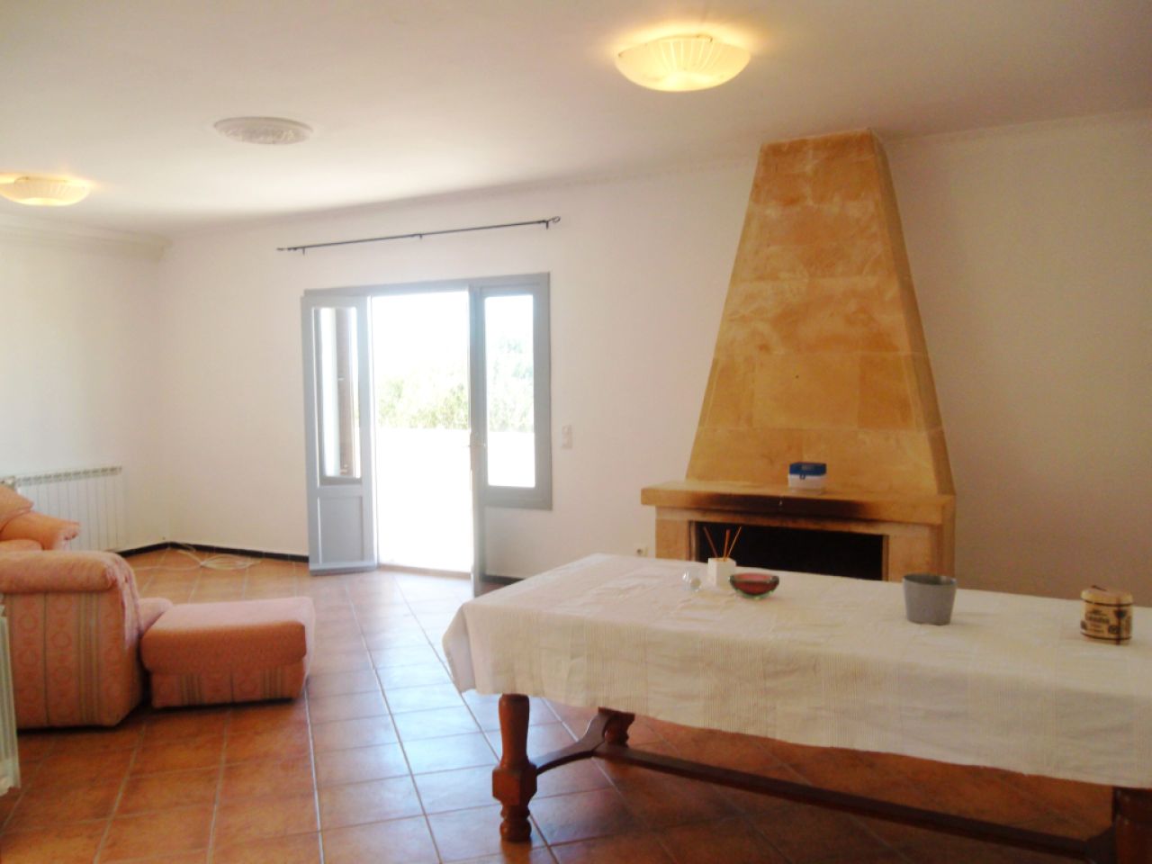 Ebenerdiges Chale mit Pool, Heizung und Meerblick bei Son Carrio  -- CH 63