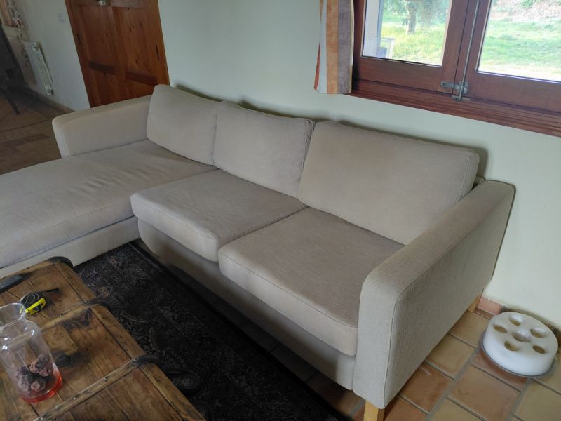 Ecksofa mit Chaiselongue