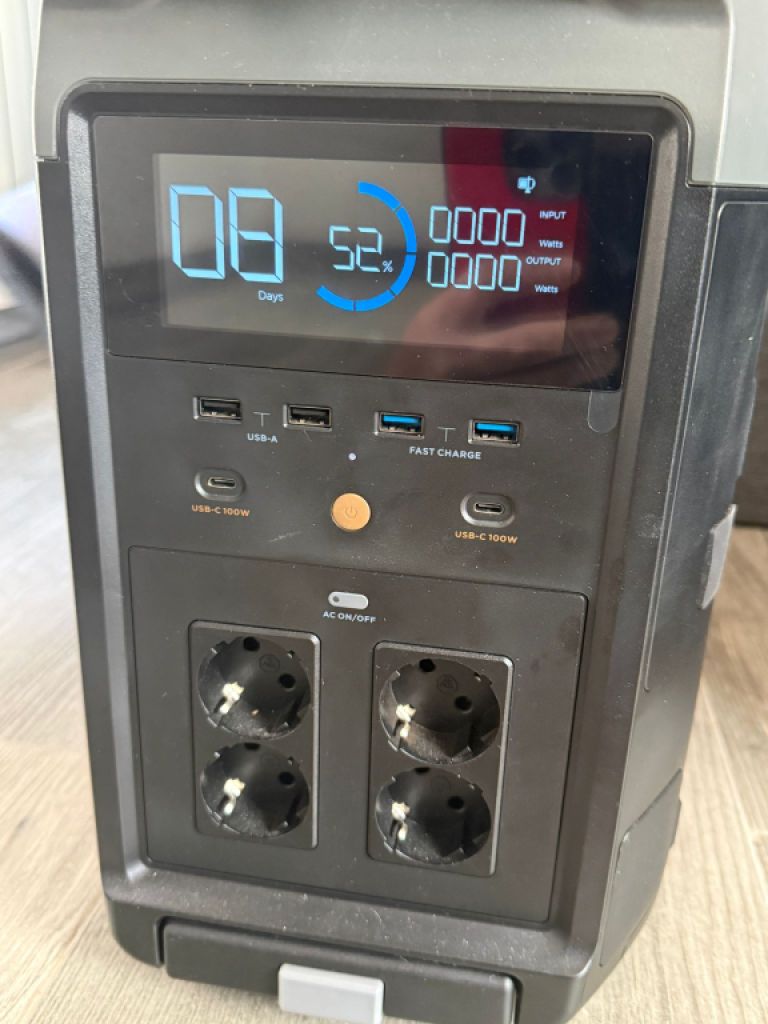 Ecoflow Delta Pro + Zusatzakku & Powerstream 7.400 Wh Balkonkraftwerk Solaranlage PV Anlag