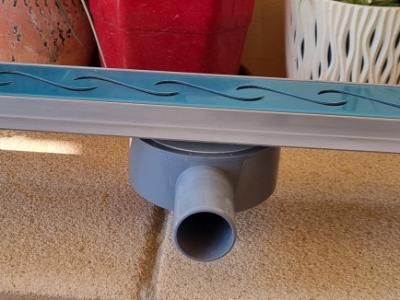 Edelstahl Duschrinne 60cm, neu