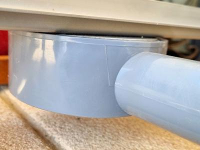 Stainless steel shower channel 60cm, new