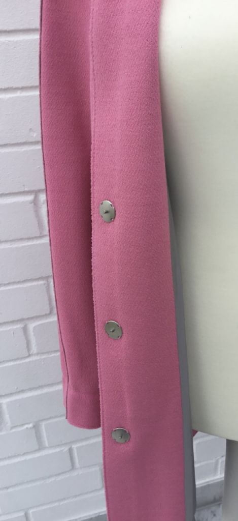 Abrigo elegante de LAUREL, talla 36, rosa/gris ¡NUEVO!