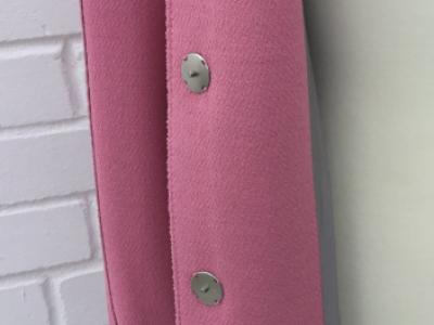 Abrigo elegante de LAUREL, talla 36, rosa/gris ¡NUEVO!