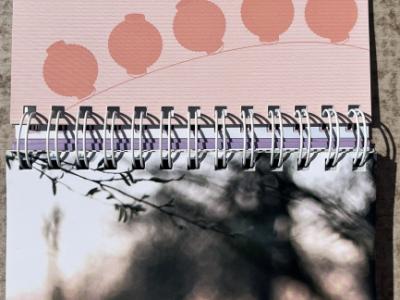 Ein Spiralaufsteller, der jeden Tag gute Wünsche überbringt