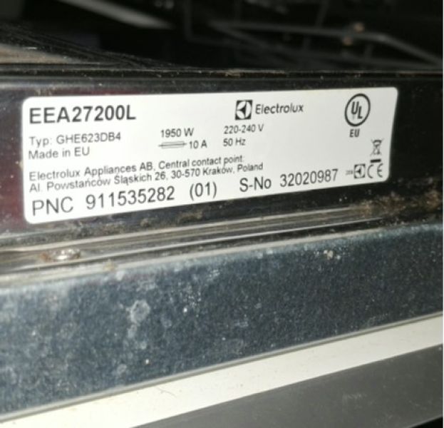 Lavavajillas empotrado Electrolux