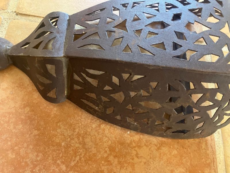 Una lámpara marroquí