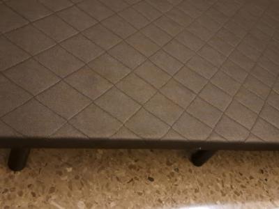 Base de cama individual de 105 x 2 mts.
