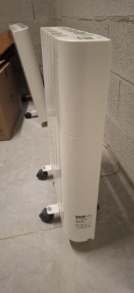 Elektrischer Ölradiator HJM 750W – mobil mit Rollen – voll funktionsfähig