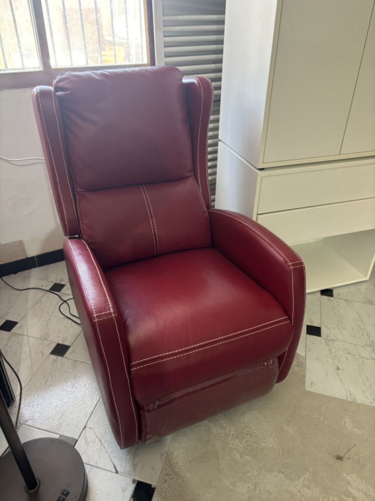 Elektrischer Relaxsessel aus echtem Leder – maximaler Komfort