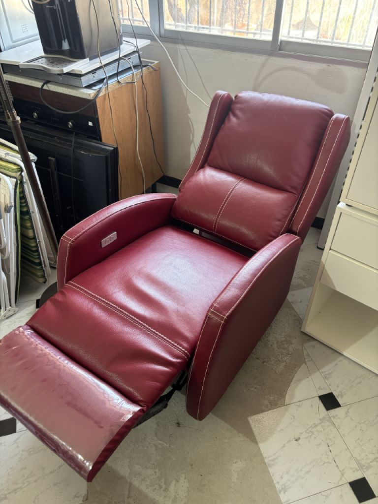 Elektrischer Relaxsessel aus echtem Leder – maximaler Komfort
