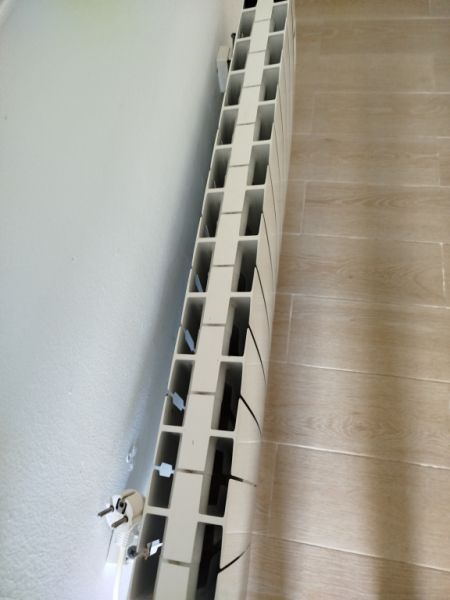 Elektro Heizung in weiß 2 Jahre alt