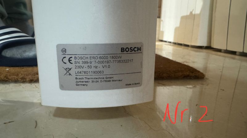 Elektroheizungen von Bosch und equation