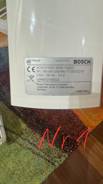 Elektroheizungen von Bosch und equation