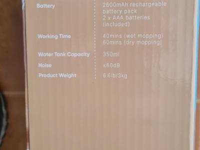 Cordless electric mop, IDOO