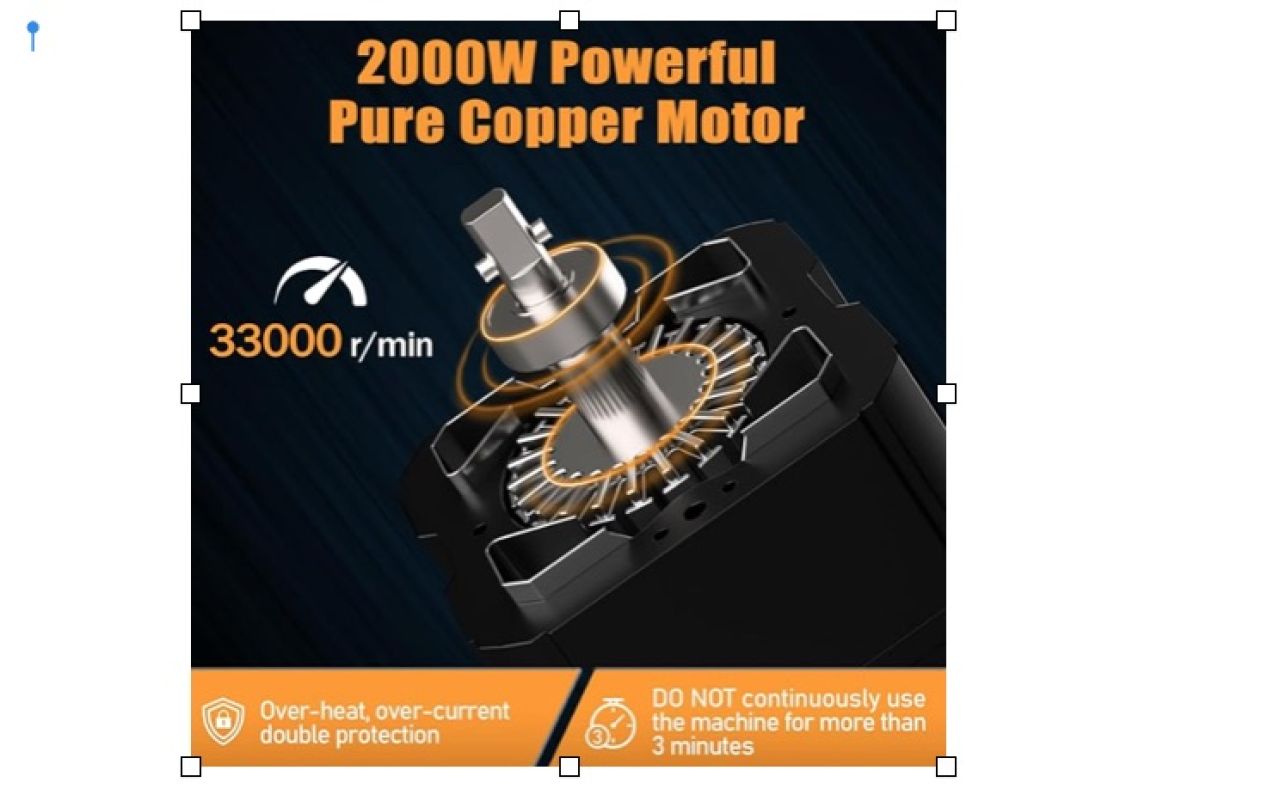 ENFMAY H4656 Standmixer (Arbeitsplatte) – 2000W, 2L, ausgezeichneter Zustand