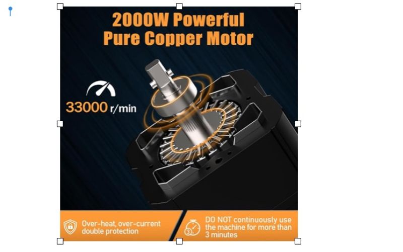 ENFMAY H4656 Standmixer (Arbeitsplatte) – 2000W, 2L, ausgezeichneter Zustand