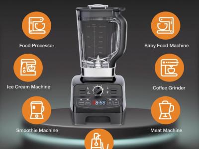 ENFMAY H4656 Standmixer (Arbeitsplatte) – 2000W, 2L, ausgezeichneter Zustand