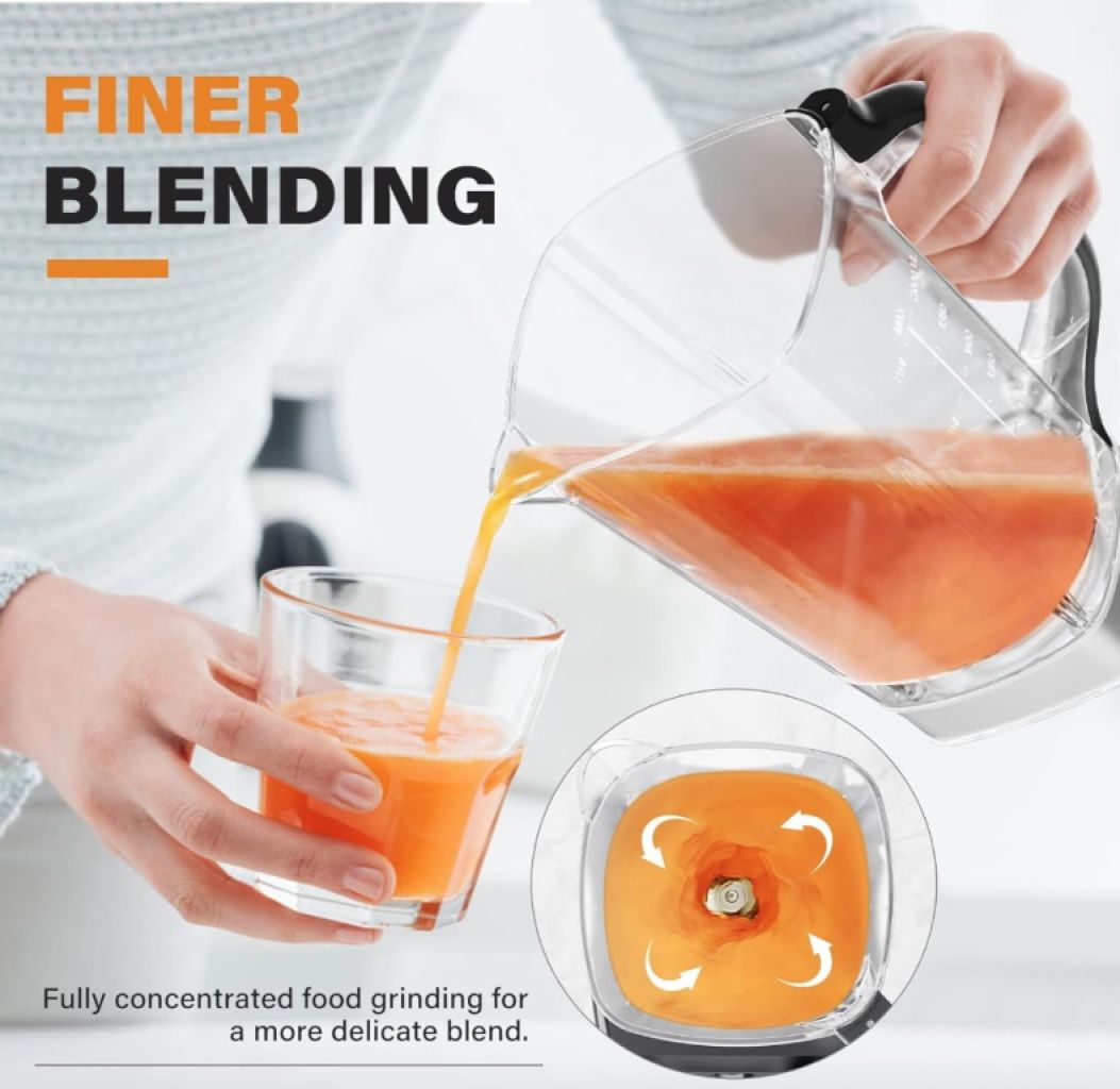 ENFMAY H4656 Standmixer (Arbeitsplatte) – 2000W, 2L, ausgezeichneter Zustand