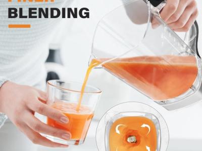 ENFMAY H4656 Standmixer (Arbeitsplatte) – 2000W, 2L, ausgezeichneter Zustand