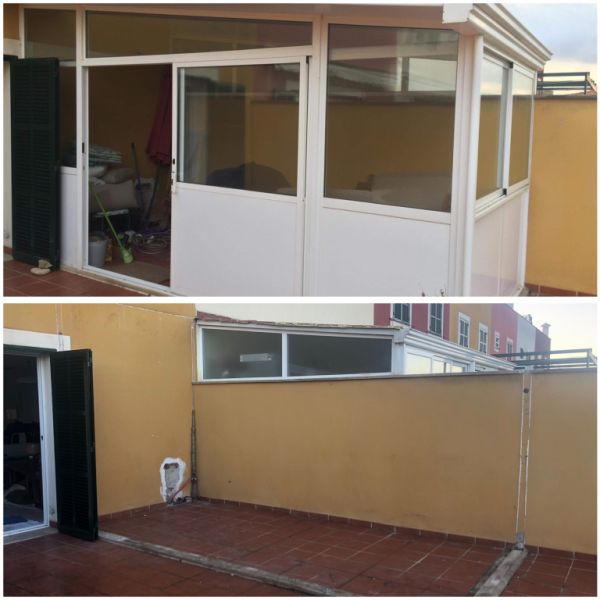 Entleerung, Demontage und Abbruch. Leerung, Räumung und Abbruch.