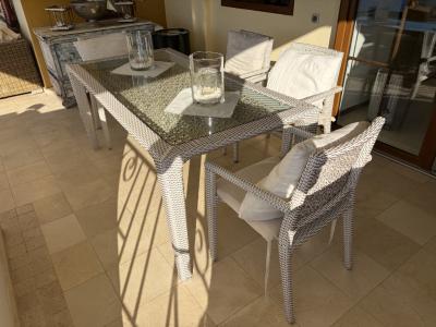 Conjunto de comedor para jardín