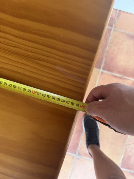 Esstisch 140/240x90 cm inkl. 6 Stühle