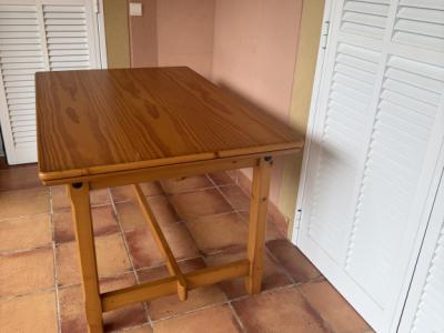 Esstisch 140/240x90 cm inkl. 6 Stühle