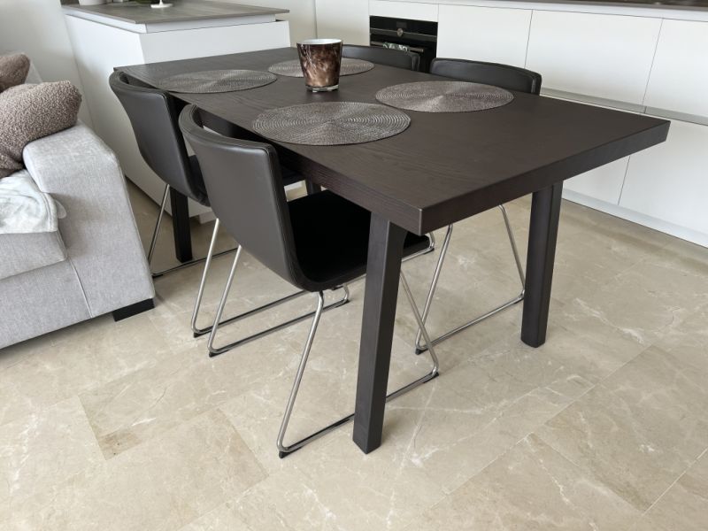 Esstisch Wohnzimmertisch ca. 170x80 cm Holzoptik braun neuwertig