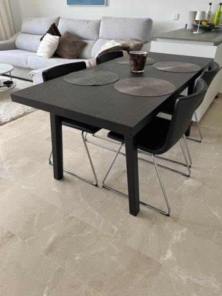 Esstisch Wohnzimmertisch ca. 170x80 cm Holzoptik braun neuwertig