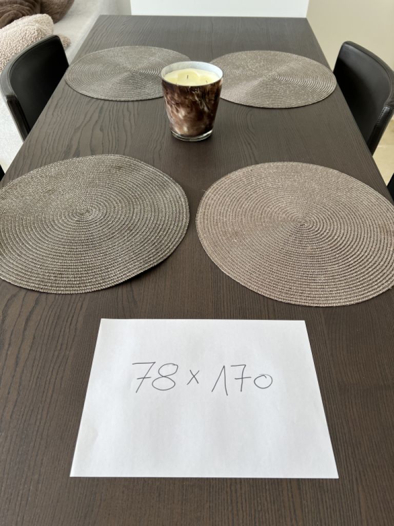 Esstisch Wohnzimmertisch ca. 170x80 cm Holzoptik braun neuwertig