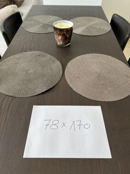 Esstisch Wohnzimmertisch ca. 170x80 cm Holzoptik braun neuwertig