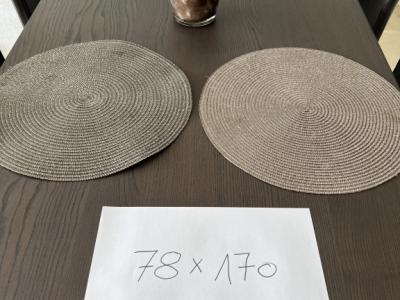 Esstisch Wohnzimmertisch ca. 170x80 cm Holzoptik braun neuwertig