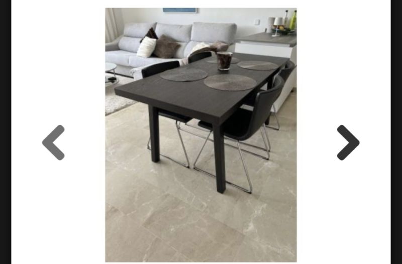 Esstisch Wohnzimmertisch holz dunkel ca. 170x80 cm neuwertig