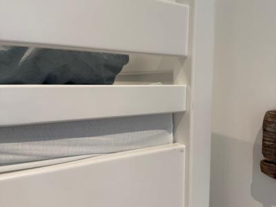 Etagenbett 211 x 167 cm in Weiß