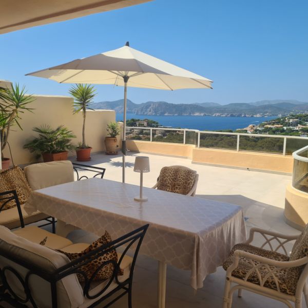 Exclusive Sea View Apartment in Santa Ponsa 2 BR, 2 Baths Newly Renovated