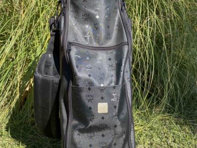 Exclusive MCM designer golf bag
