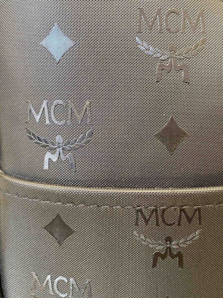 Exclusive MCM designer golf bag