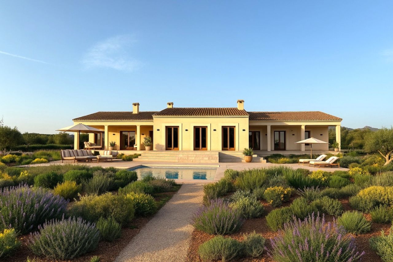 Villa de nueva construcción exclusiva cerca de Llucmajor