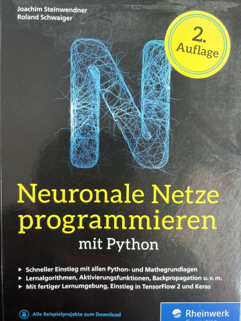 Fachbuch Neuronale Netze programmieren mit Python