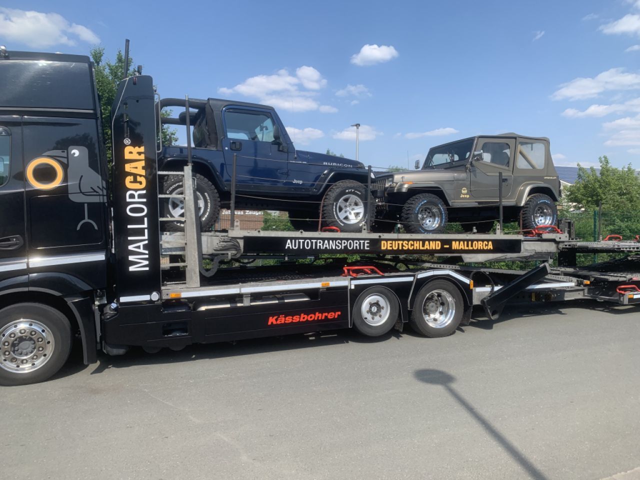 Vehicle brokerage & sale of Jeep Wrangler in Mallorca