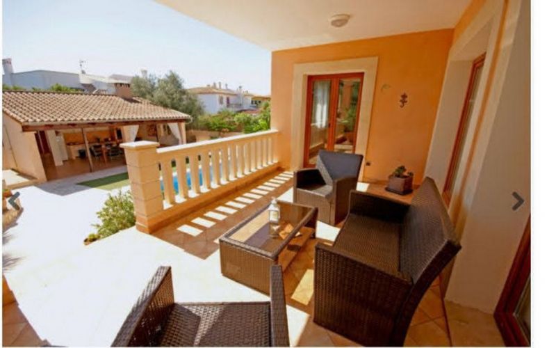 FERIEN: Chalet mit Pool am Ortsrand  von Portocolom -- CH 02 FZ