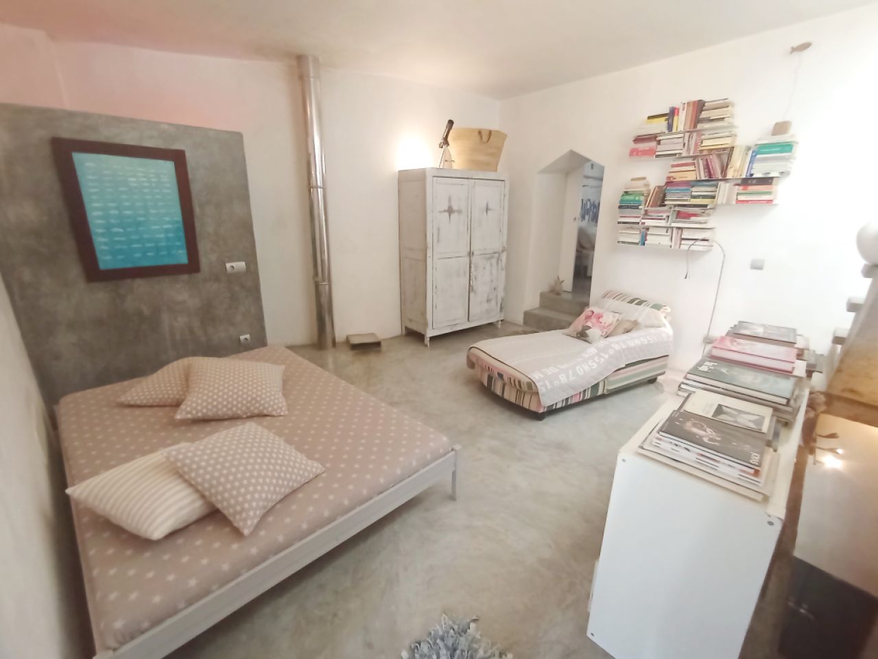 Ferienvermietung eines schönen Dorhauses mit Innenhof und Terrasse in Es LLombards --- DH 12 FZ