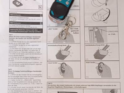 Remote control for SEIP garage door / gate operator