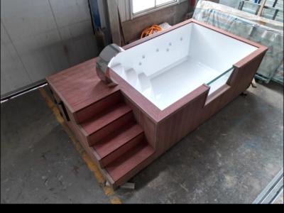 Fertigpool aufstellpool in unterschiedlichen massen terrassenpool