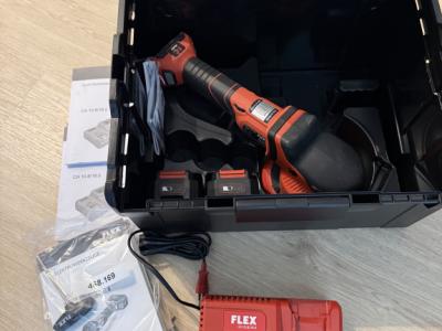 FLEX Akku Poliermaschine Exzenter XFE 15 18.0