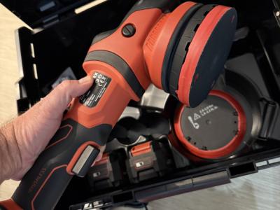 FLEX Akku Poliermaschine Exzenter XFE 15 18.0